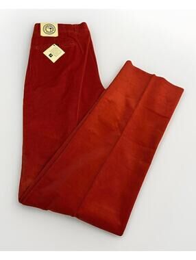 Charleston Khakis Corduroy Pants Orange Size 34 Men’s NWT
